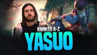 RANKED A Z  YASUO! LEAGUE OF LEGENDS 1