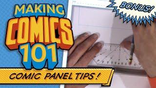 Tips & Tricks For Designing Comic Panels! Making Comics 101 Bonus!