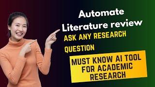 Automate Literature Review | Ask any research questions | Epsilon AI| Must know AI  for Researchers