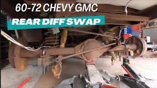 Removing and Replacing the Rear Differential in a 1960-1972 C10 or GMC!  The easy way!!  Let’s Gooo!