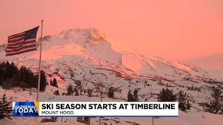 Timberline Lodge opens for ski season