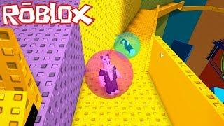 Sona Varan Kazanır!! Misket Olup Kaydık - Panda ile Roblox Mega Marble Run Pit