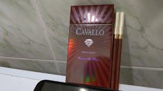 Обзор сигарет CAVALLO BROWN DIAMOND (контрабанда)