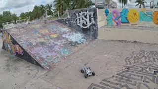 Kyosho Mad Bug at Brunei Stadium Skate park part 2