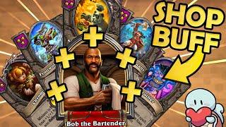 Buffing Shop with Buddies (and NOMI) | Hearthstone Battlegrounds