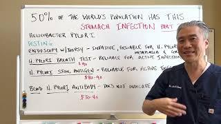 Helicobacter Pylori (H. Pylori)-----Common INFECTION of the GI Tract