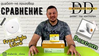 Сравнение Dexcom и Freestyle Libre