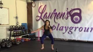 5 Minute Kettlebell Workout by Lauren Brooks
