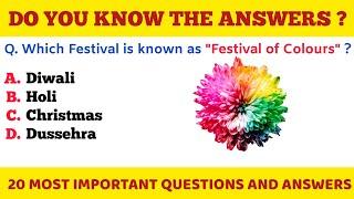 General Knowledge | GK Questions and Answers in English | Educational Video | Mitabhra GK