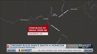 Coroner rules man's death a homicide in Indian Creek Road shooting