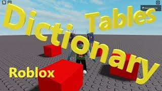 All About Dictionary Tables (Roblox Studio Tutorial) by PrizeCP Extreme Simple Series 2 (064)