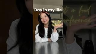 Day in my life as a food scientist at a plantbased food conference