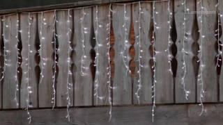 Stalattite effetto Nevicata, 480 led bianco freddo (cod. 36826)
