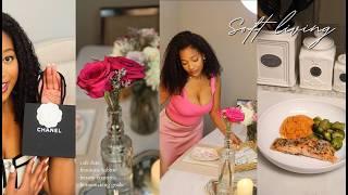 Soft Life Homemaking Vlog  Weekly Feminine Habits, Chanel Unboxing, Homemaking Goals, Decorating