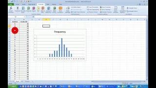 How To... Plot a Normal Frequency Distribution Histogram in Excel 2010