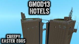 GMOD VR: Exploring GMod13_Hotels (Creepy Easter Eggs!)