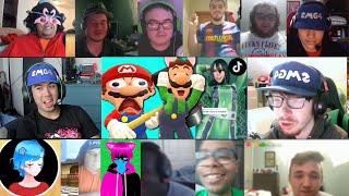 Mario Reacts To Funny Tik Toks 2 ft. Luigi Reaction Mashup