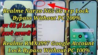 Realme Narzo N65 5g Frp Lock Bypass Without PC/Realme RMX3997 Google Account Lock Bypass/realme Frp