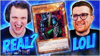 Magic Player Rates INSANE Yu-Gi-Oh! Cards! ft. @covertgoblue