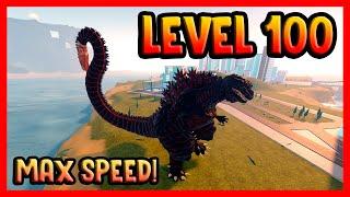 How Strong Is MAX SHIN GODZILLA? (Max Speed) - Roblox Kaiju Universe