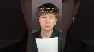 #piv : I’m at diner with my wife when the waiter hands me the bill with a secret message on it