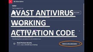 AVAST ANTIVIRUS SERIAL KEY Latest Edition 100% Working