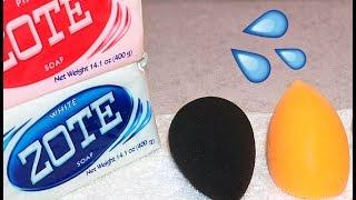 HOW TO CLEAN YOUR BEAUTY BLENDER W/ ZOTE