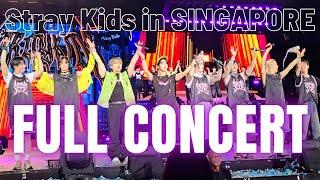 Stray Kids in Singapore FULL CONCERT 4K Fan Cam - World Tour dominATE (09/28/2024)