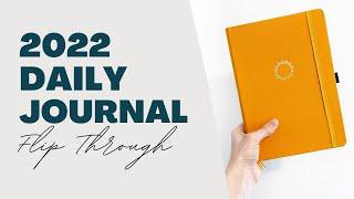 2022 Daily Journal | Flip Through | Archer & Olive Bullet Journal