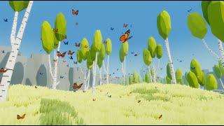 Nature Hybrid Pack - Butterflies, Falling Leaves and Fireflies Particle Systems (Unity demo)