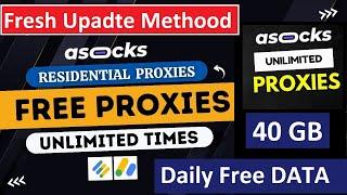 Get Free Residential Proxies Unlimited New Methood - Free Proxies for Adsense Earn Money 2024