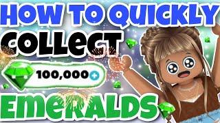 How to collect emeralds *FAST* | Overlook RP