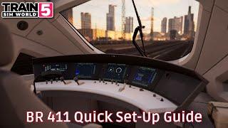 BR 411 - Quick Set-Up Guide - #TrainSimWorld5