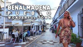 Wonderful Town Benalmadena Pueblo Spain October 2024 Costa del Sol | Málaga [4K]