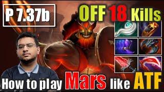 7910062465 ATF Mars 17 Kills Off Lane Dota 2 Gameplay 4K