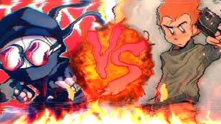 Pico's VS Hank J wimbleton -animation- (blood warning 🩸)