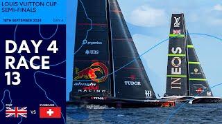 Louis Vuitton Cup Semi-Final Race 13 | INEOS Britannia vs. Alinghi Red Bull Racing | Full Replay