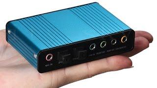 USB 6 Channel 5.1 Surround External Sound Card for PC, Laptop & Note Quick Review