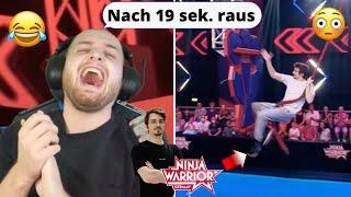 Lachflash weil Rumathra nach 19 sek. bei Ninja Warriors ausscheidet