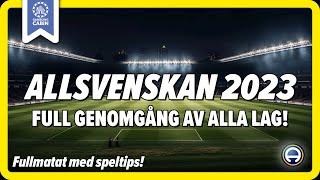 Allsvenskan 2023 | Genomgång & Speltips!