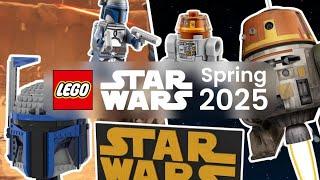 2025 LEGO Star Wars Set NEWS! (JANGO RETURN, CHOPPER, & MORE!)