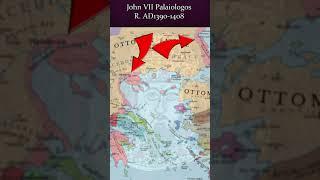 John VII Palaiologos #shorts #easternromanhistory