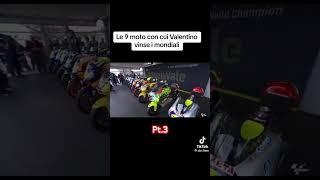 Valentino rossi svela le sue moto #motogp #rossi #rossi46 #valentinorossi #yamaha #honda