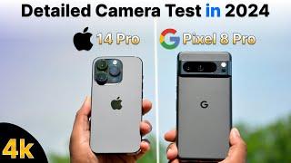 Google Pixel 8 Pro vs iPhone 14 Pro Camera Comparison in 2024| Detailed Camera Test in Hindi