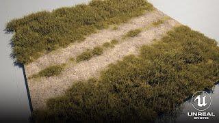 Ground Blends in Unreal Engine 5 - Material Pack