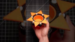 3D printed mechanically spinning gear box