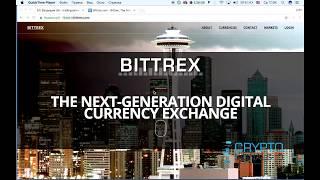 Регистрация и верификация на бирже Bittrex, двухфакторная аутентификация (2fa)