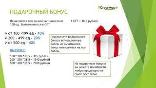 Маркетинг план Greenway Гринвей за 5 минут