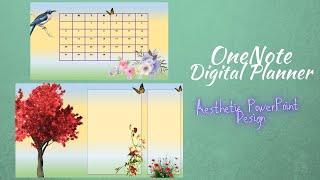 Aesthetic OneNote Digital Planner |  Aesthetic PowerPoint