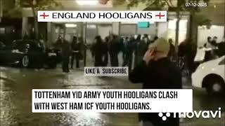 (07.12.2023) UK Hooligan fight - Tottenham VS West Ham